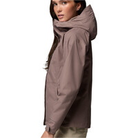 Columbia chaqueta impermeable mujer Hikebound II Jacket vista detalle
