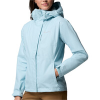 Columbia chaqueta impermeable mujer Hikebound II Jacket vista detalle