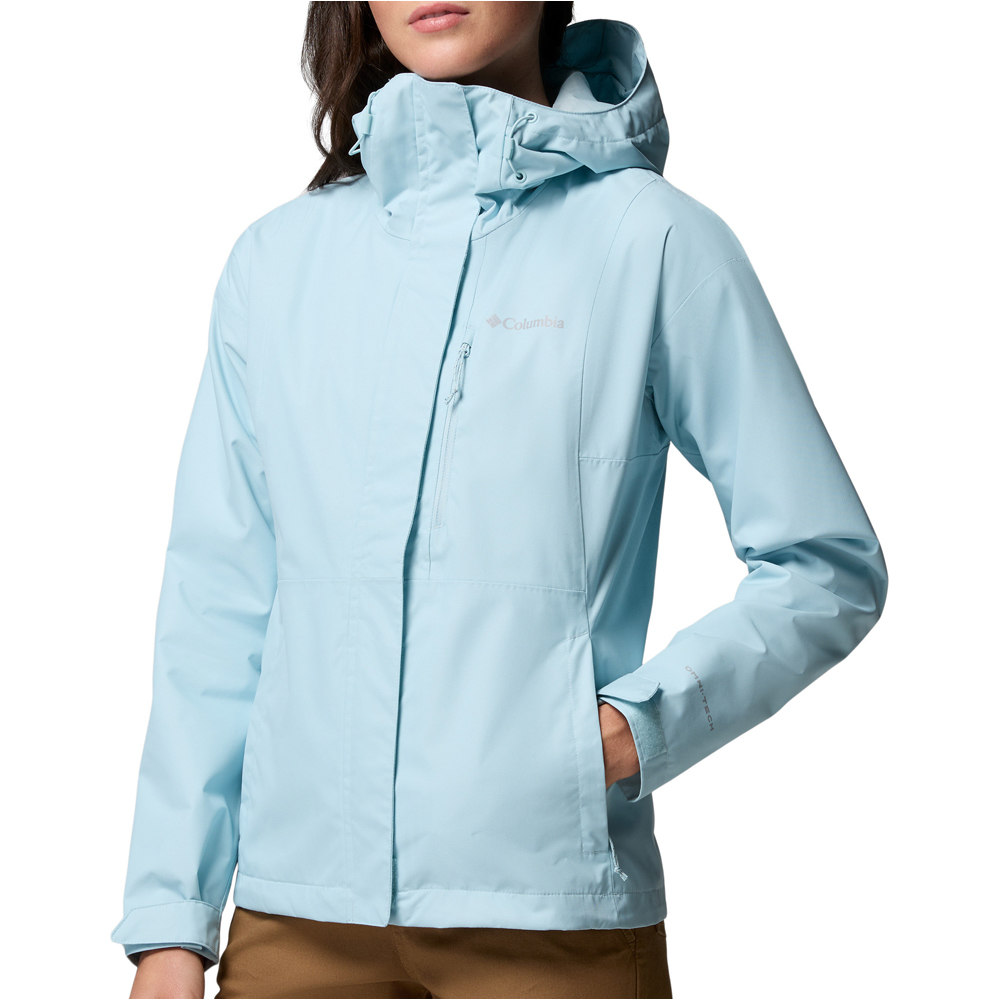 Columbia chaqueta impermeable mujer Hikebound II Jacket vista frontal