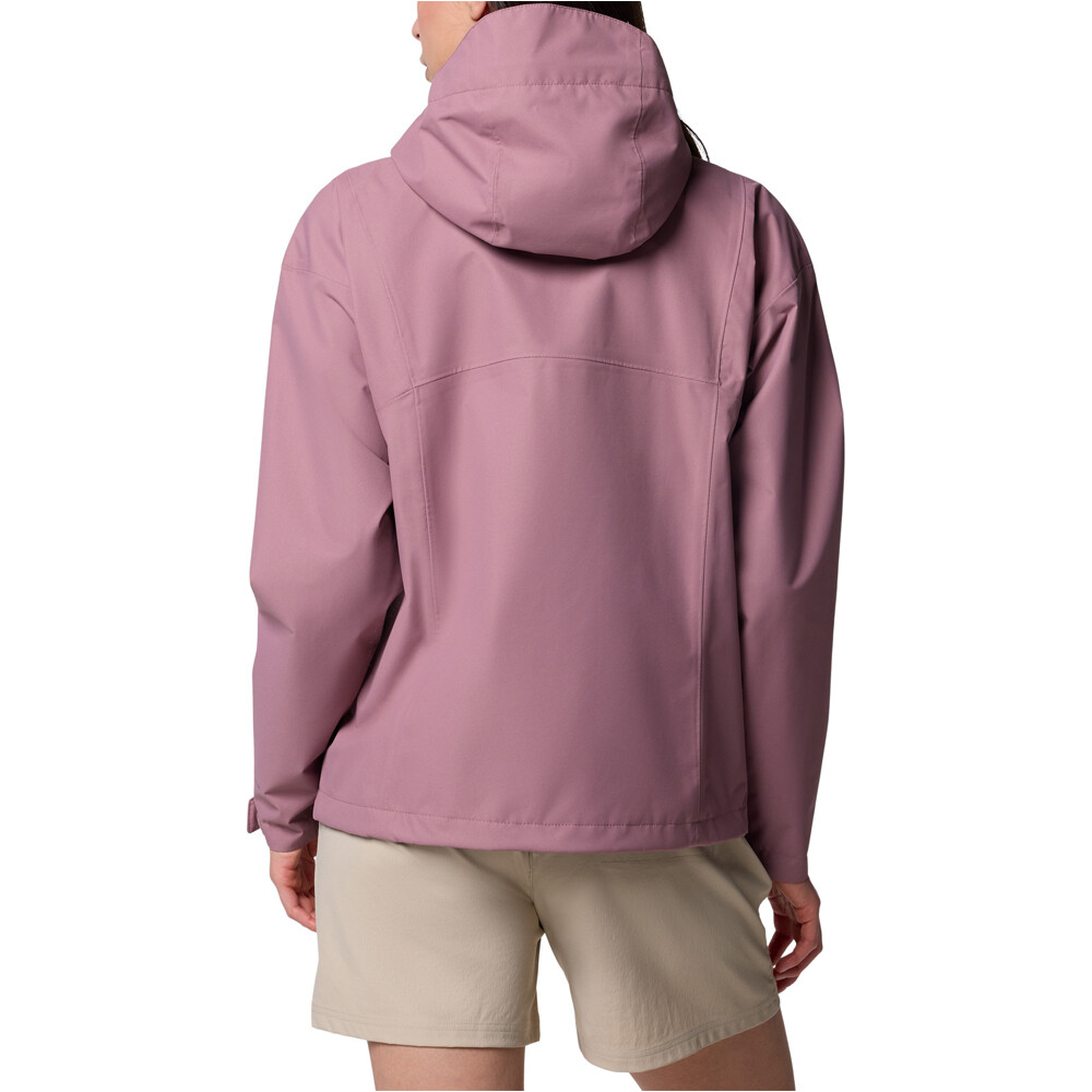 Columbia chaqueta impermeable mujer Hikebound II Jacket vista trasera
