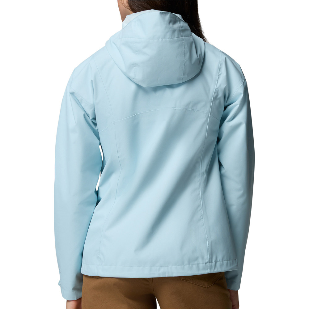 Columbia chaqueta impermeable mujer Hikebound II Jacket vista trasera