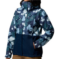 Columbia chaqueta impermeable mujer Hikebound Printed Jacket vista detalle