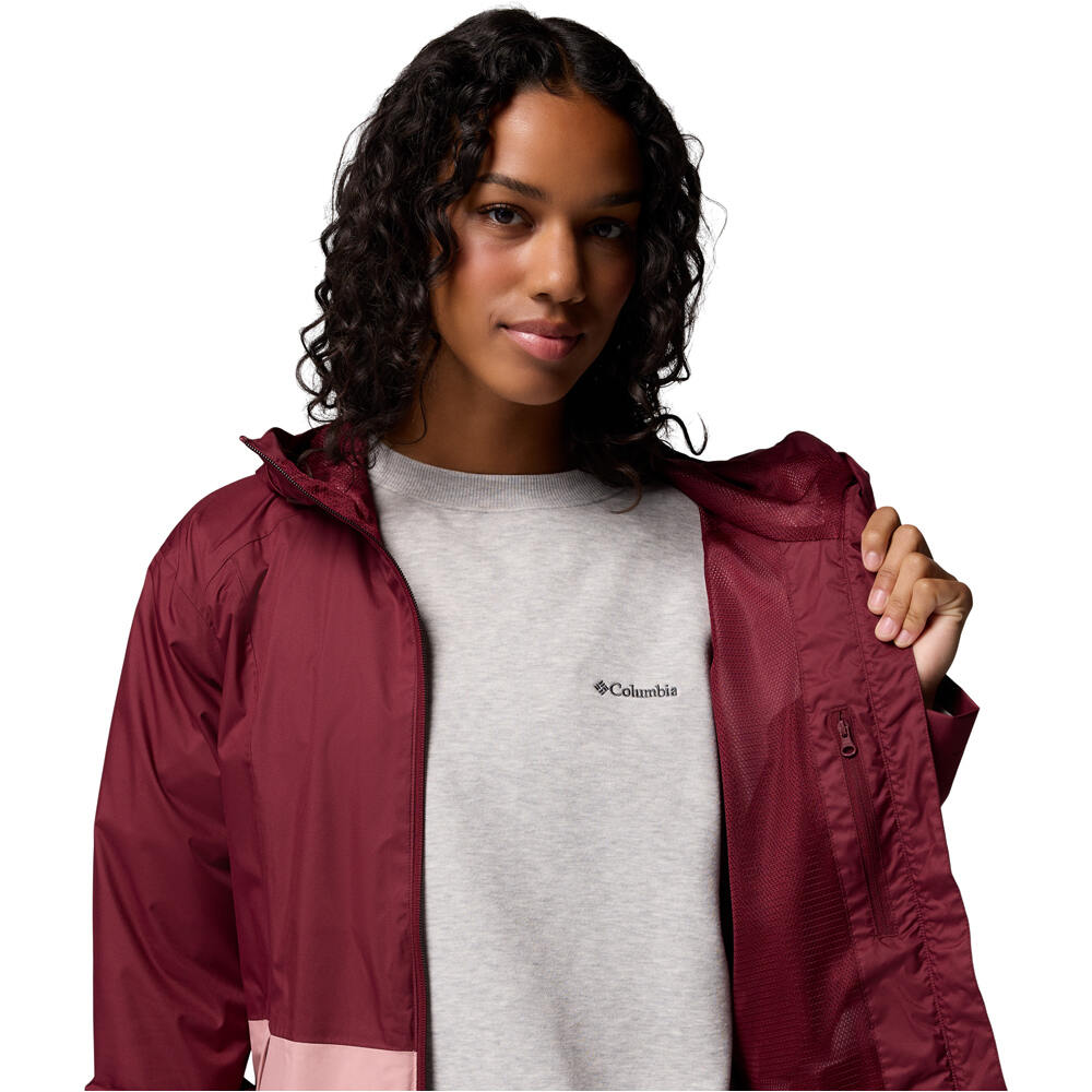 Columbia chaqueta impermeable mujer Inner Limits III Jacket vista detalle