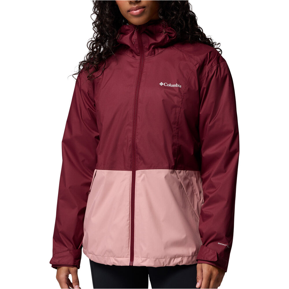 Columbia chaqueta impermeable mujer Inner Limits III Jacket vista frontal