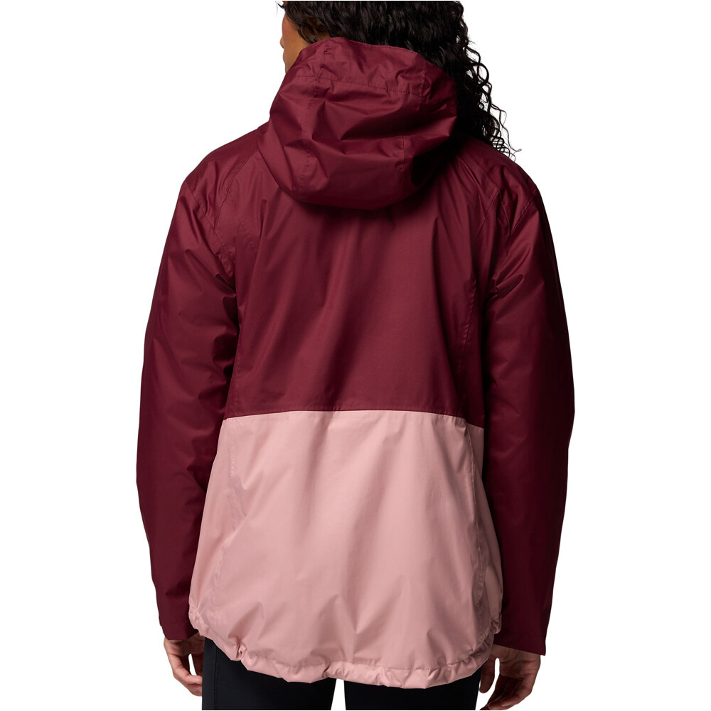 Columbia chaqueta impermeable mujer Inner Limits III Jacket vista trasera