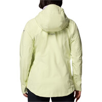 Columbia chaqueta impermeable mujer Northwest Explorer 3L Shell vista trasera