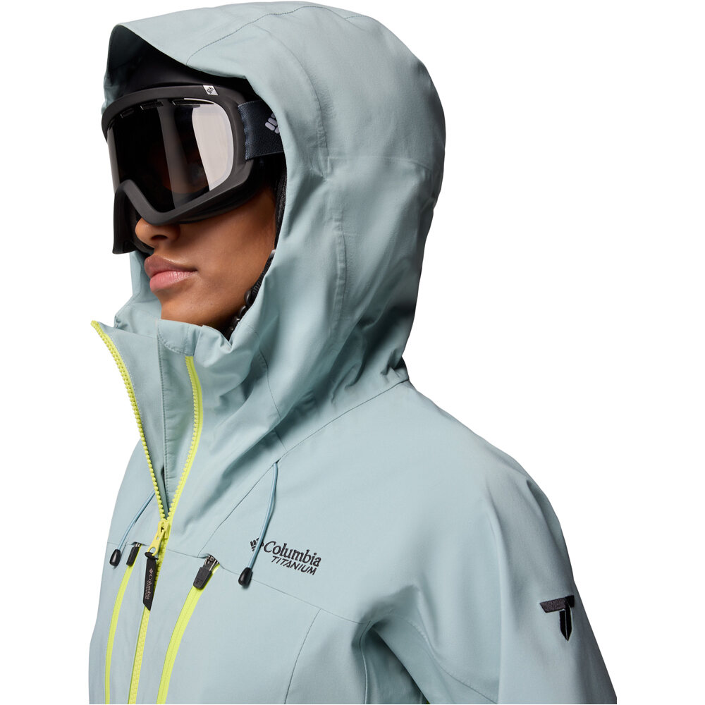 Columbia chaqueta impermeable mujer Platinum Peak II 3L Shell 05
