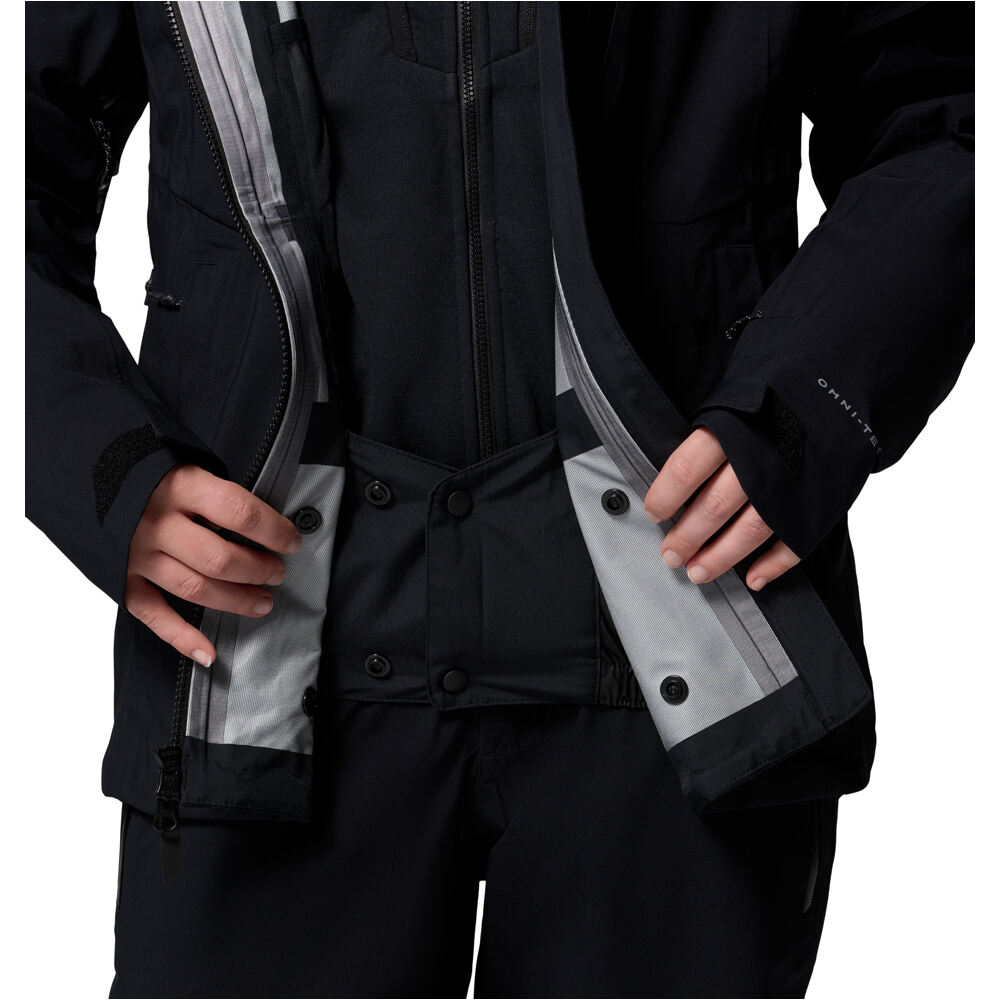 Columbia chaqueta impermeable mujer Platinum Peak II 3L Shell 06