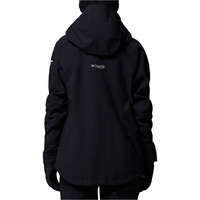Columbia chaqueta impermeable mujer Platinum Peak II 3L Shell vista trasera
