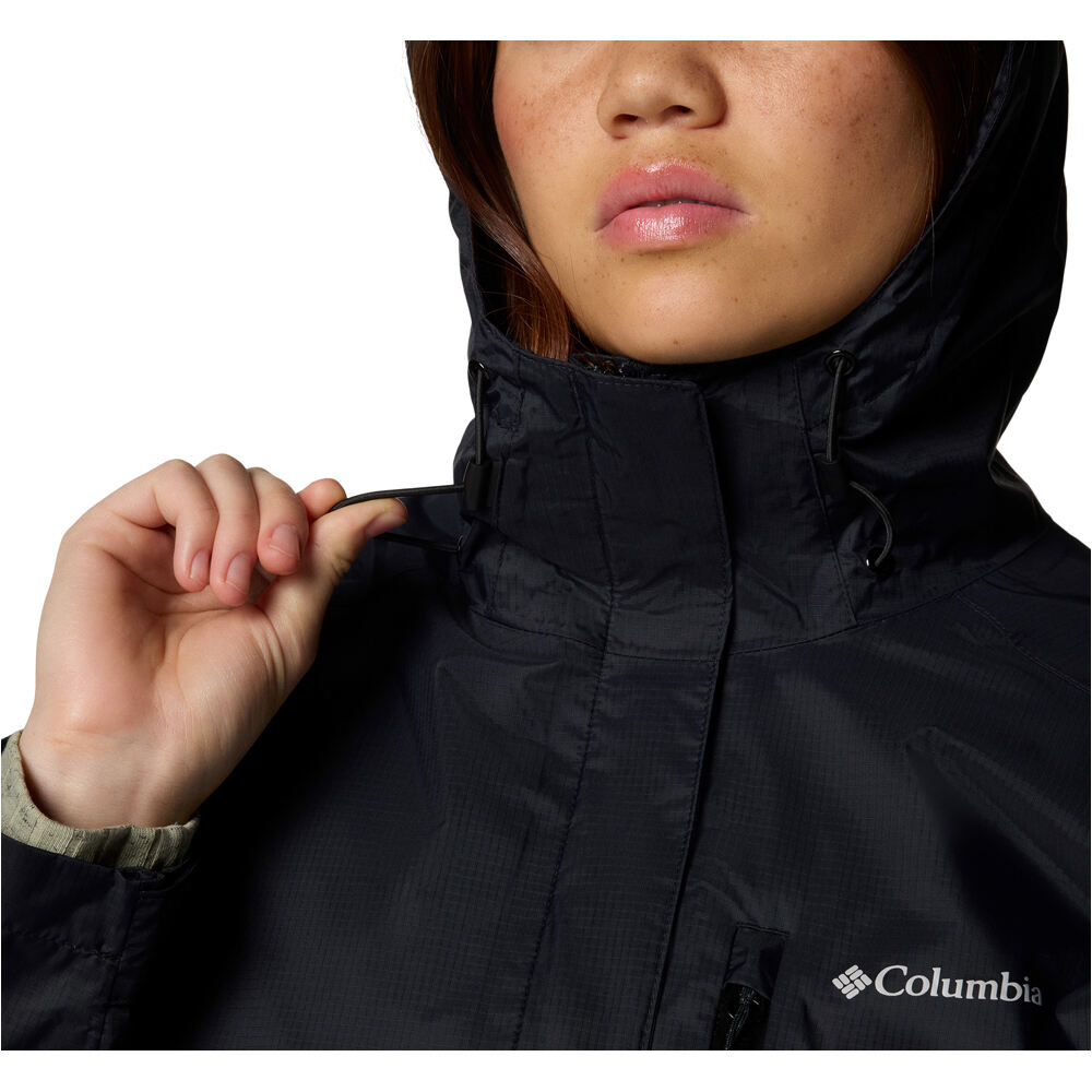 Columbia chaqueta impermeable mujer Pouring Adventure III Jacket 03