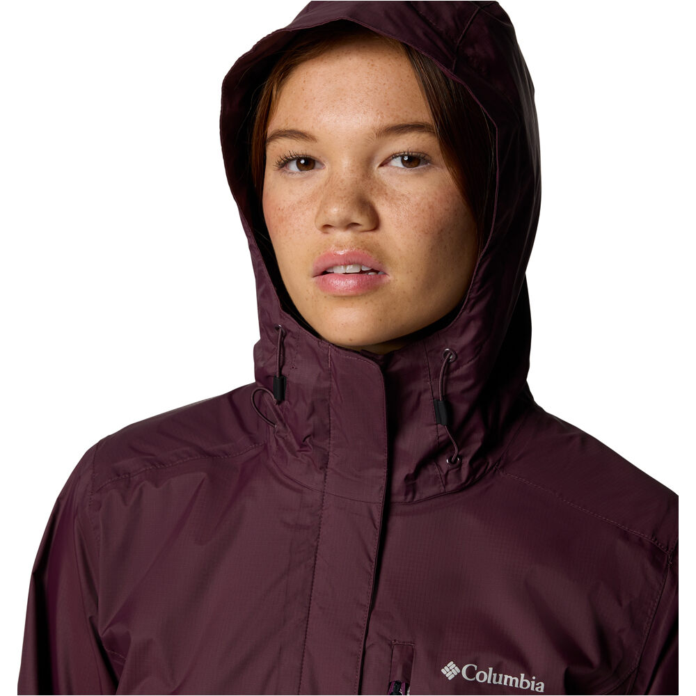 Columbia chaqueta impermeable mujer Pouring Adventure III Jacket 03