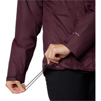 Columbia chaqueta impermeable mujer Pouring Adventure III Jacket 04