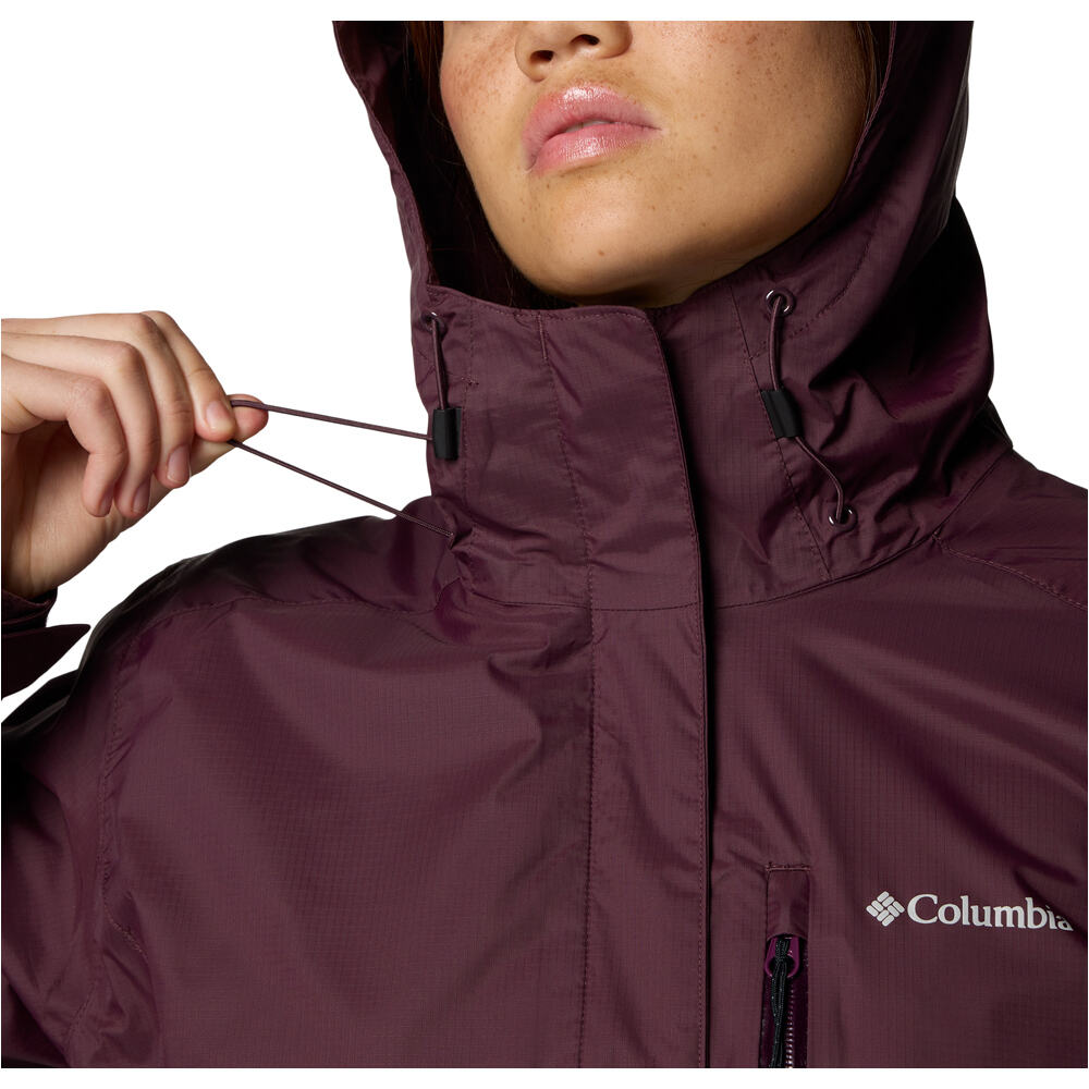 Columbia chaqueta impermeable mujer Pouring Adventure III Jacket 05