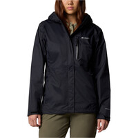 Columbia chaqueta impermeable mujer Pouring Adventure III Jacket vista frontal