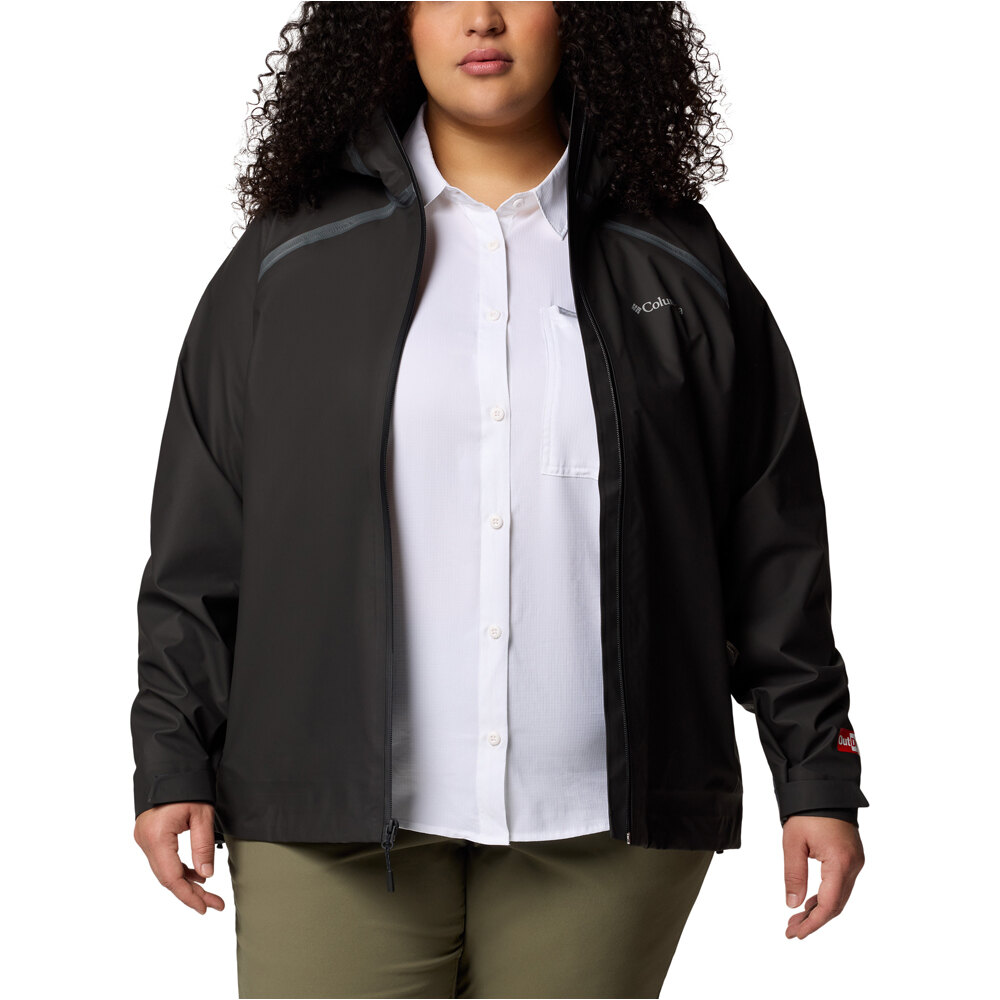 Columbia chaqueta impermeable mujer Reign No Shine Jacket vista detalle