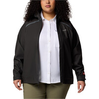 Columbia chaqueta impermeable mujer Reign No Shine Jacket vista detalle