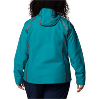 Columbia chaqueta impermeable mujer Reign No Shine  Jacket vista trasera