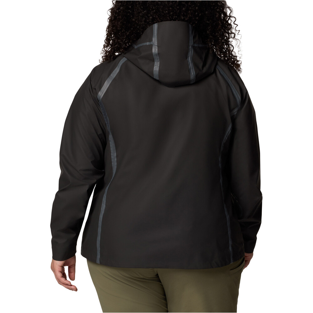 Columbia chaqueta impermeable mujer Reign No Shine Jacket vista trasera