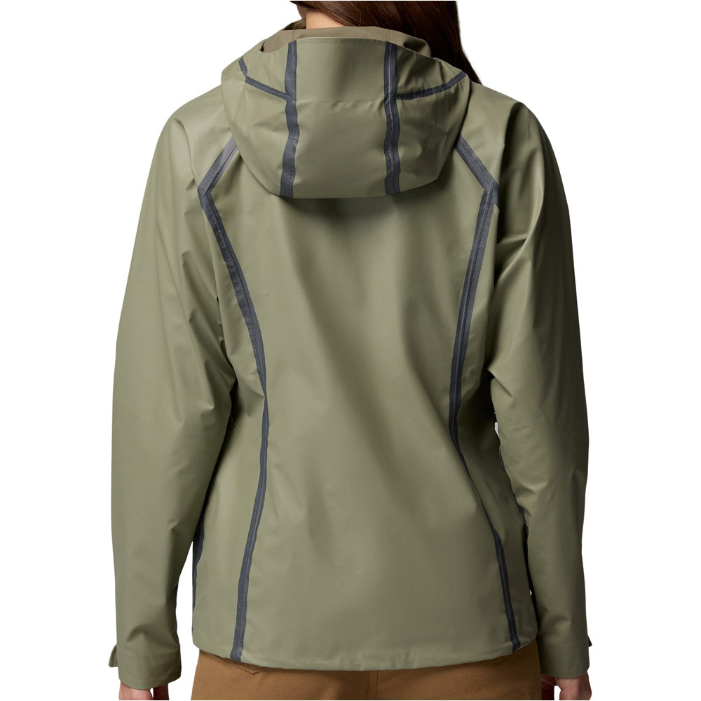 Columbia chaqueta impermeable mujer Reign No Shine Jacket vista trasera