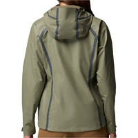 Columbia chaqueta impermeable mujer Reign No Shine Jacket vista trasera