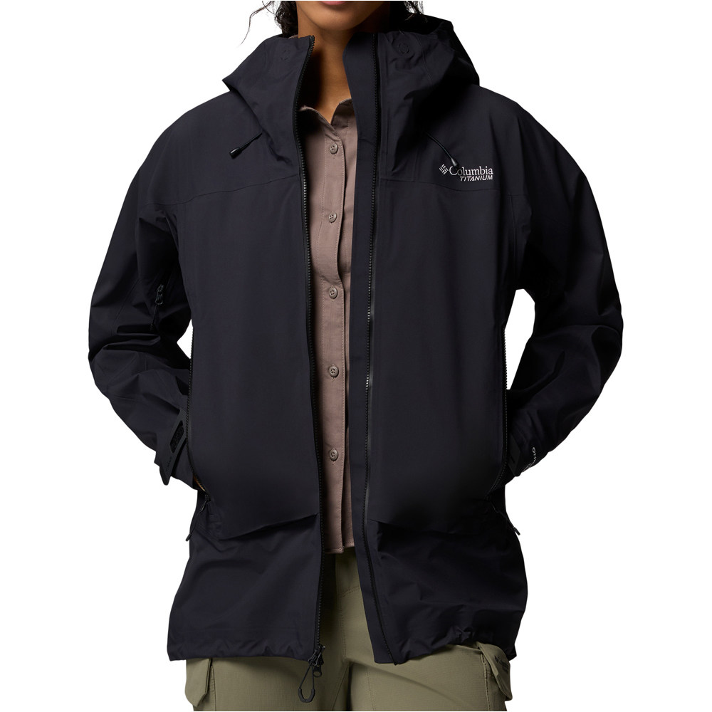 Columbia chaqueta impermeable mujer Saudan Pro 3L Shell 03