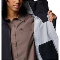 Columbia chaqueta impermeable mujer Saudan Pro 3L Shell 04