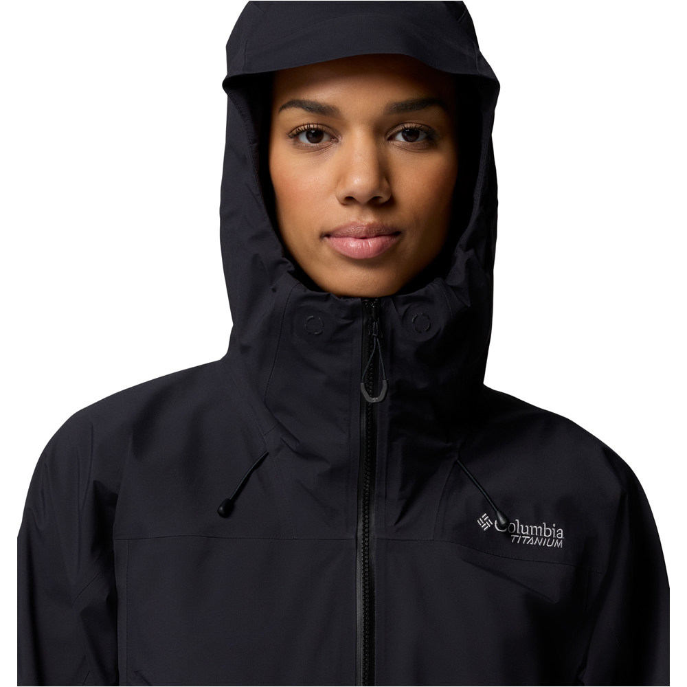 Columbia chaqueta impermeable mujer Saudan Pro 3L Shell 05