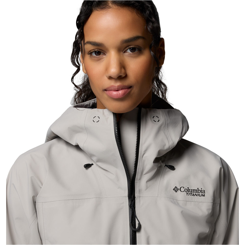 Columbia chaqueta impermeable mujer Saudan Pro 3L Shell 05
