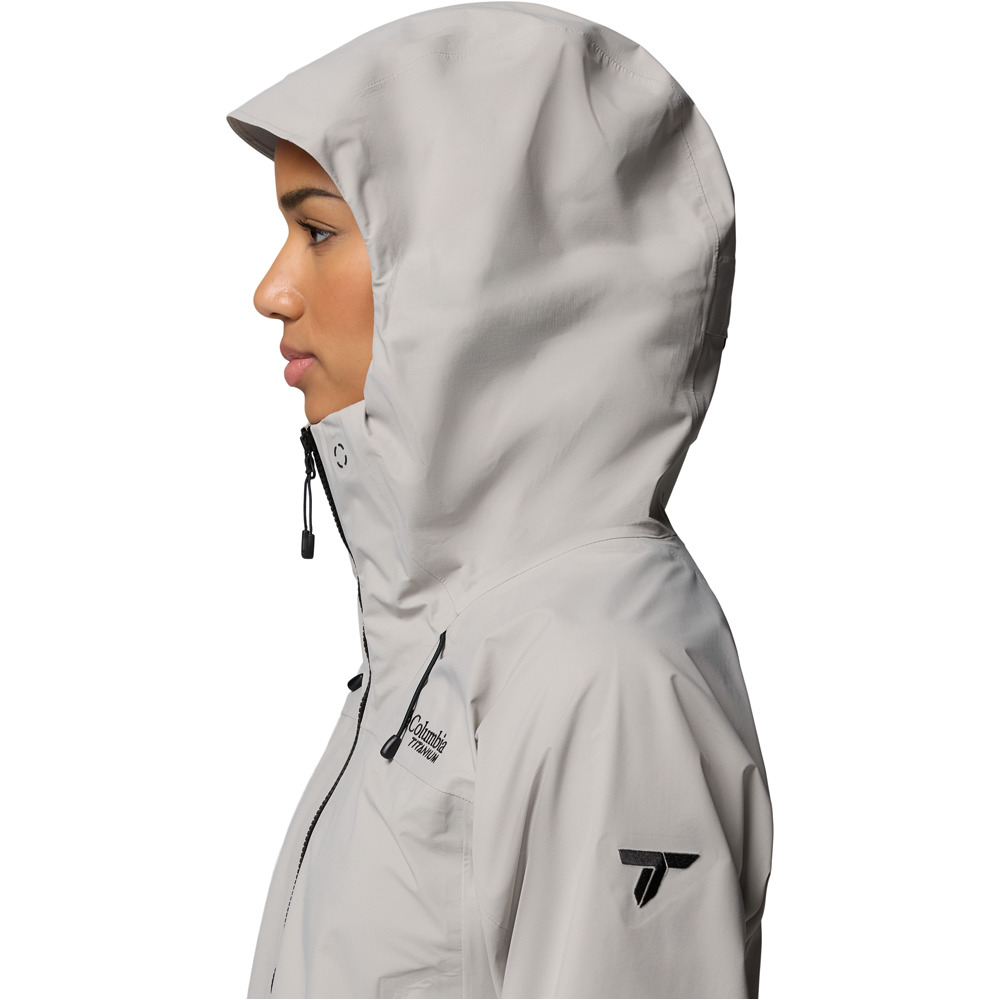 Columbia chaqueta impermeable mujer Saudan Pro 3L Shell 06