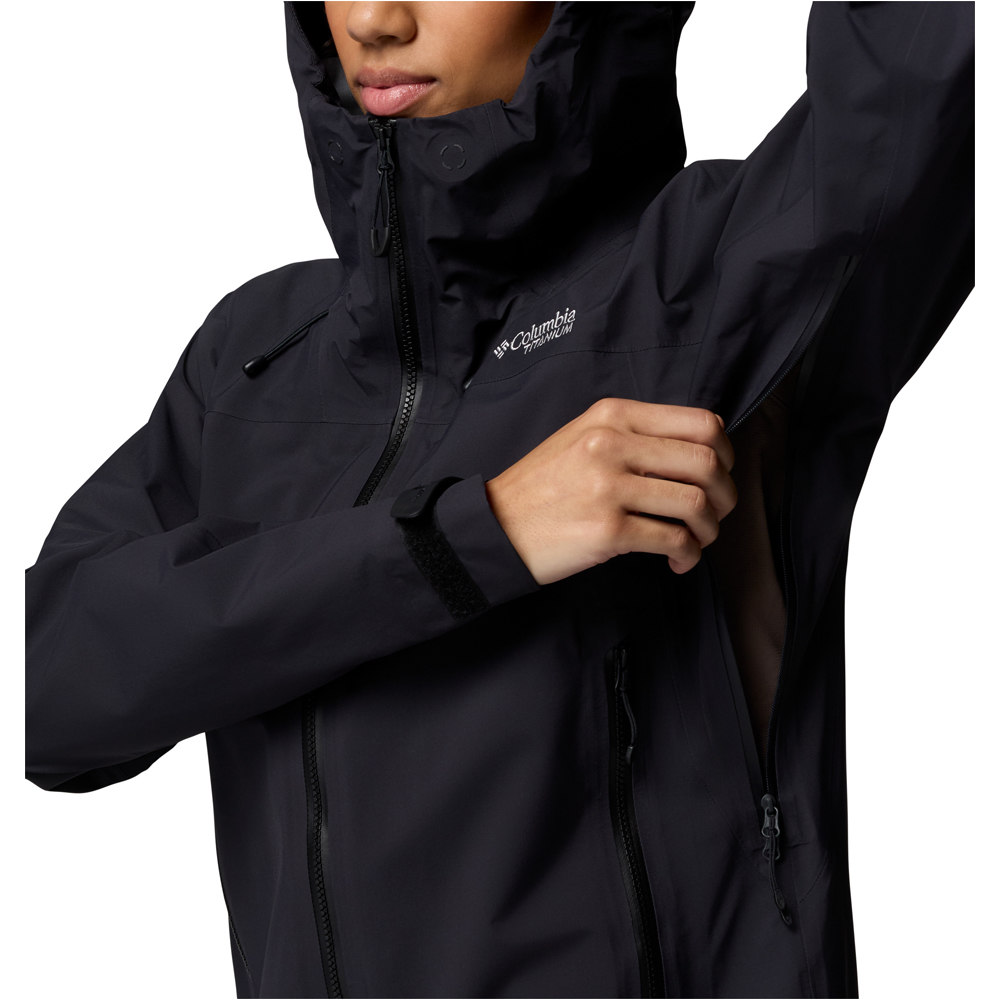 Columbia chaqueta impermeable mujer Saudan Pro 3L Shell 08