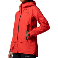 Columbia chaqueta impermeable mujer Saudan Pro 3L Shell vista detalle