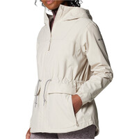 Columbia chaqueta impermeable mujer Sweet Creek II Lined Rain Jacket vista detalle