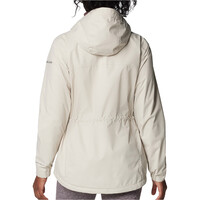 Columbia chaqueta impermeable mujer Sweet Creek II Lined Rain Jacket vista trasera
