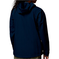 Columbia chaqueta impermeable mujer Trailborne 2.5L Shell vista trasera