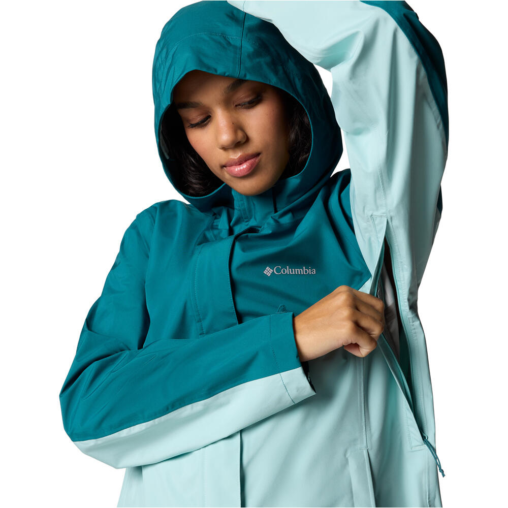Columbia chaqueta impermeable mujer Wahkeena Falls 3L Shell 06