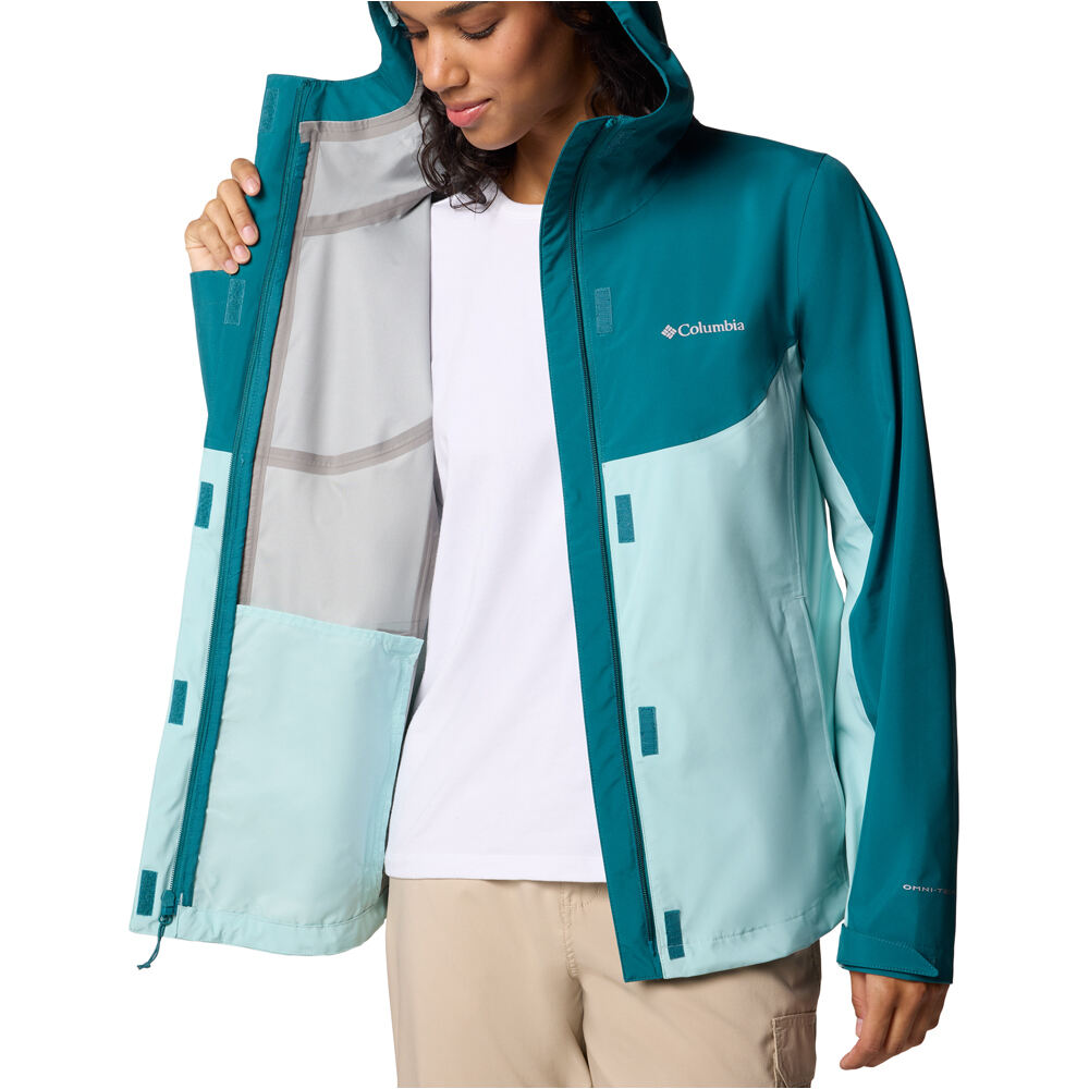 Columbia chaqueta impermeable mujer Wahkeena Falls 3L Shell 07