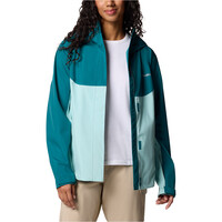 Columbia chaqueta impermeable mujer Wahkeena Falls 3L Shell vista detalle