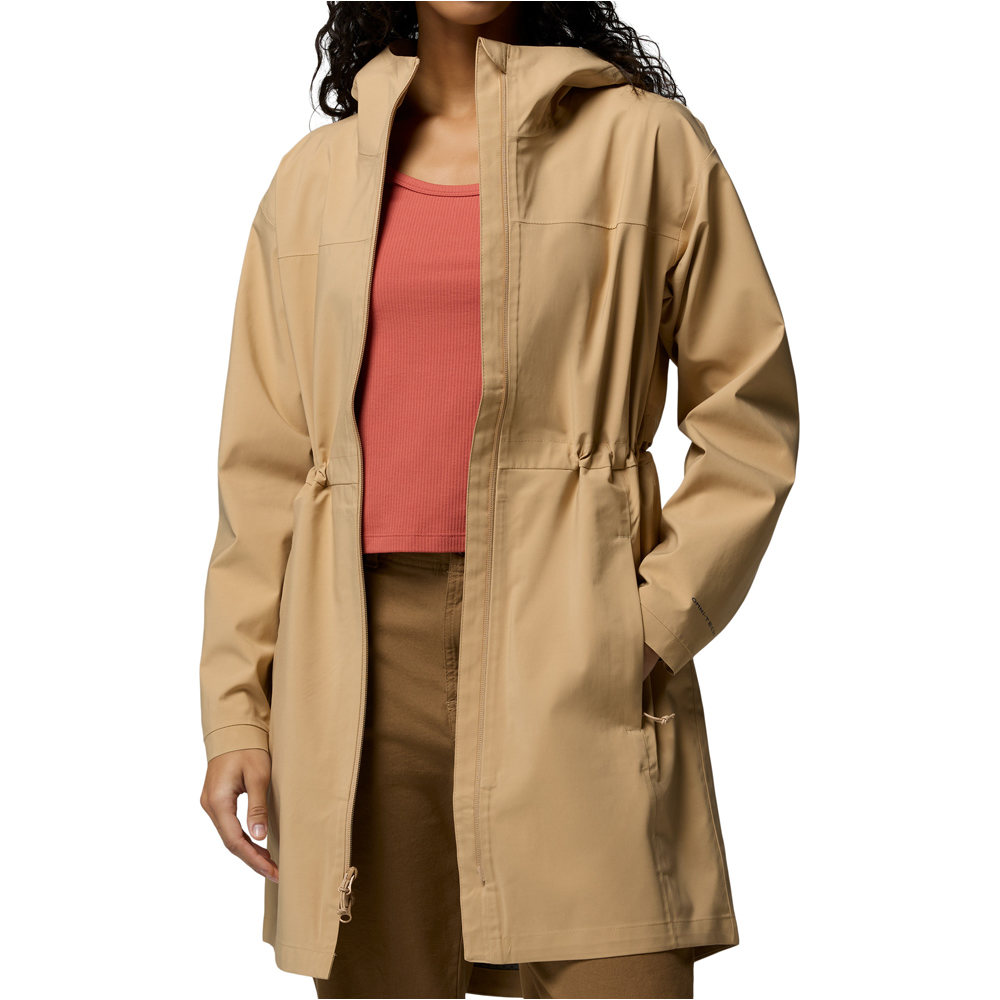 Columbia chaqueta impermeable mujer Weekend Adventure II Long Shell 03