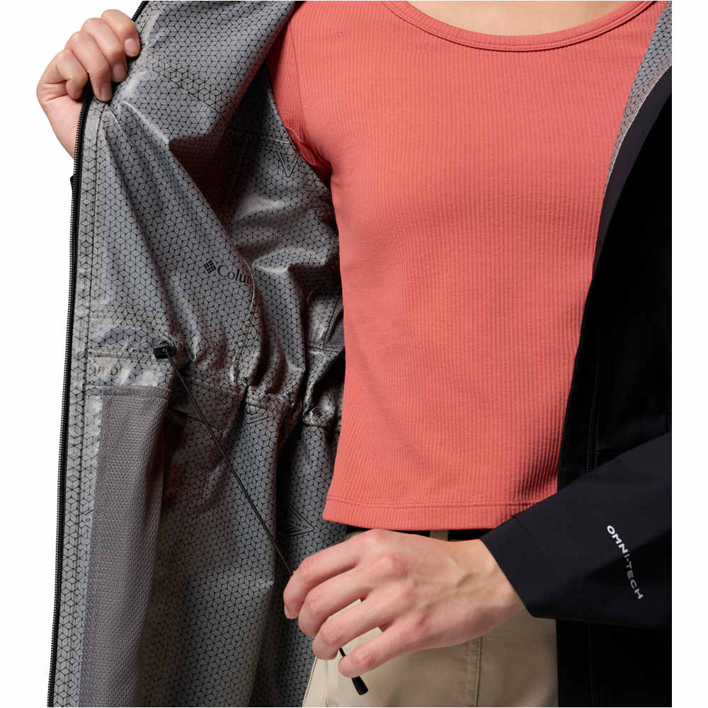 Columbia chaqueta impermeable mujer Weekend Adventure II Long Shell 04
