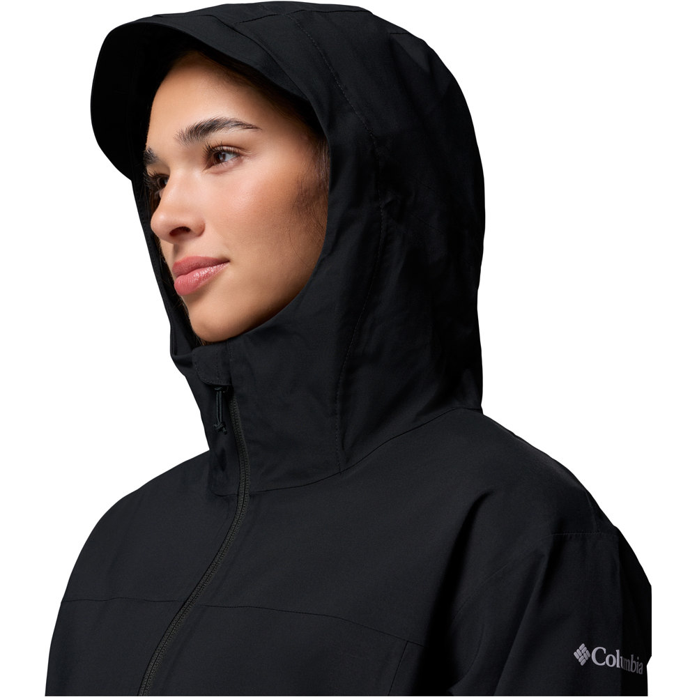 Columbia chaqueta impermeable mujer Weekend Adventure II Long Shell 06