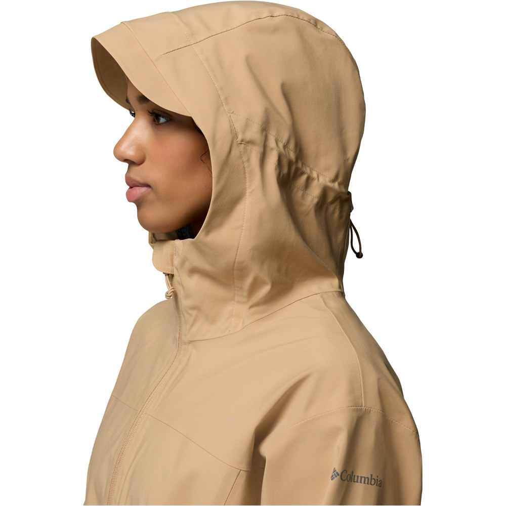 Columbia chaqueta impermeable mujer Weekend Adventure II Long Shell 06