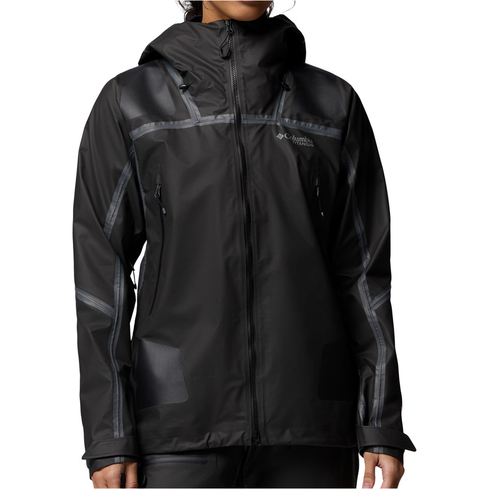 Columbia chaqueta impermeable mujer Whistler Peak Shell vista frontal
