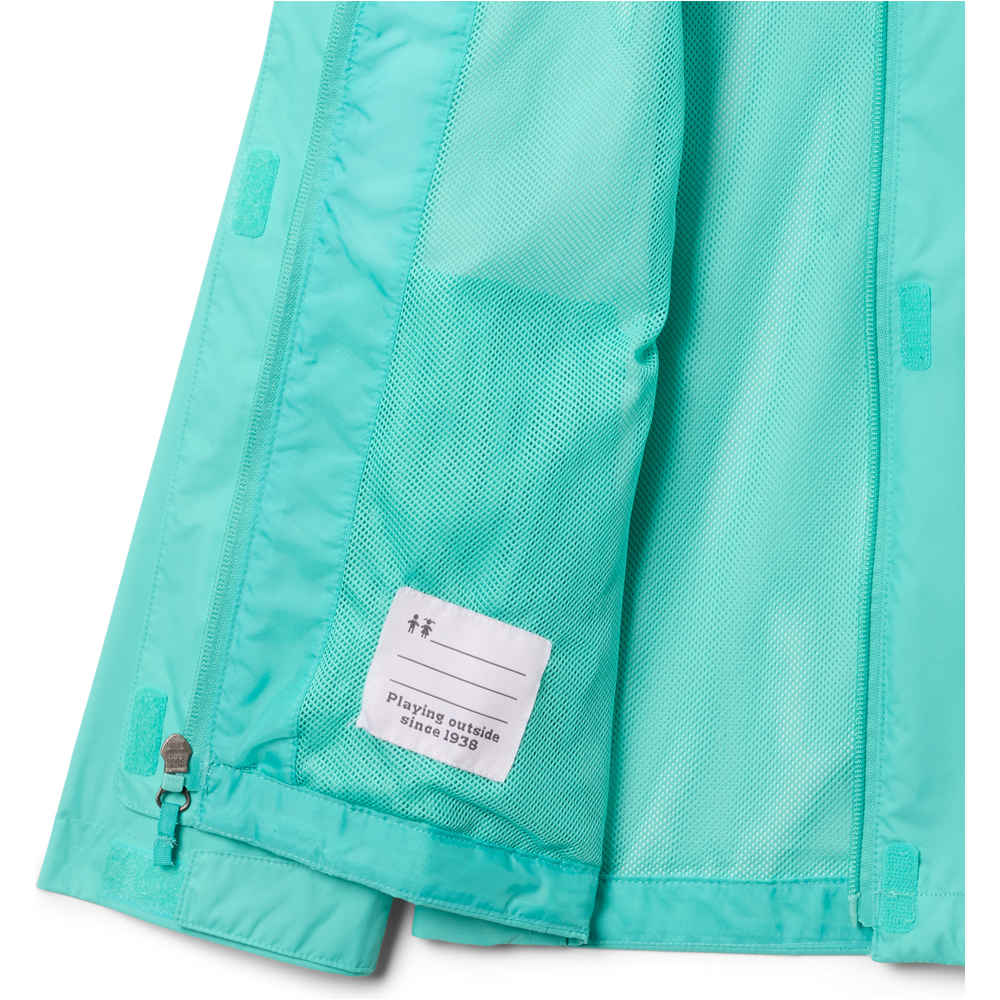 Columbia chaqueta impermeable niño Arcadia II Jacket vista detalle