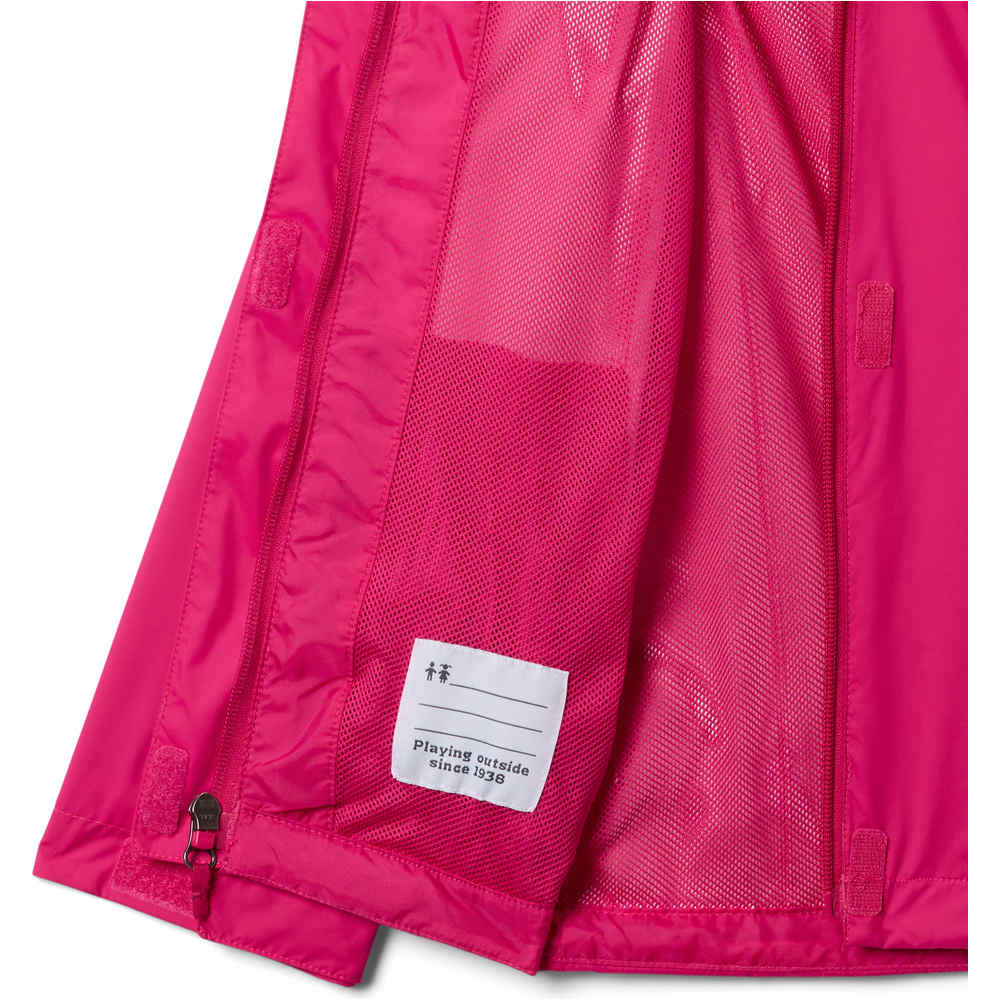 Columbia chaqueta impermeable niño Arcadia II Jacket vista detalle