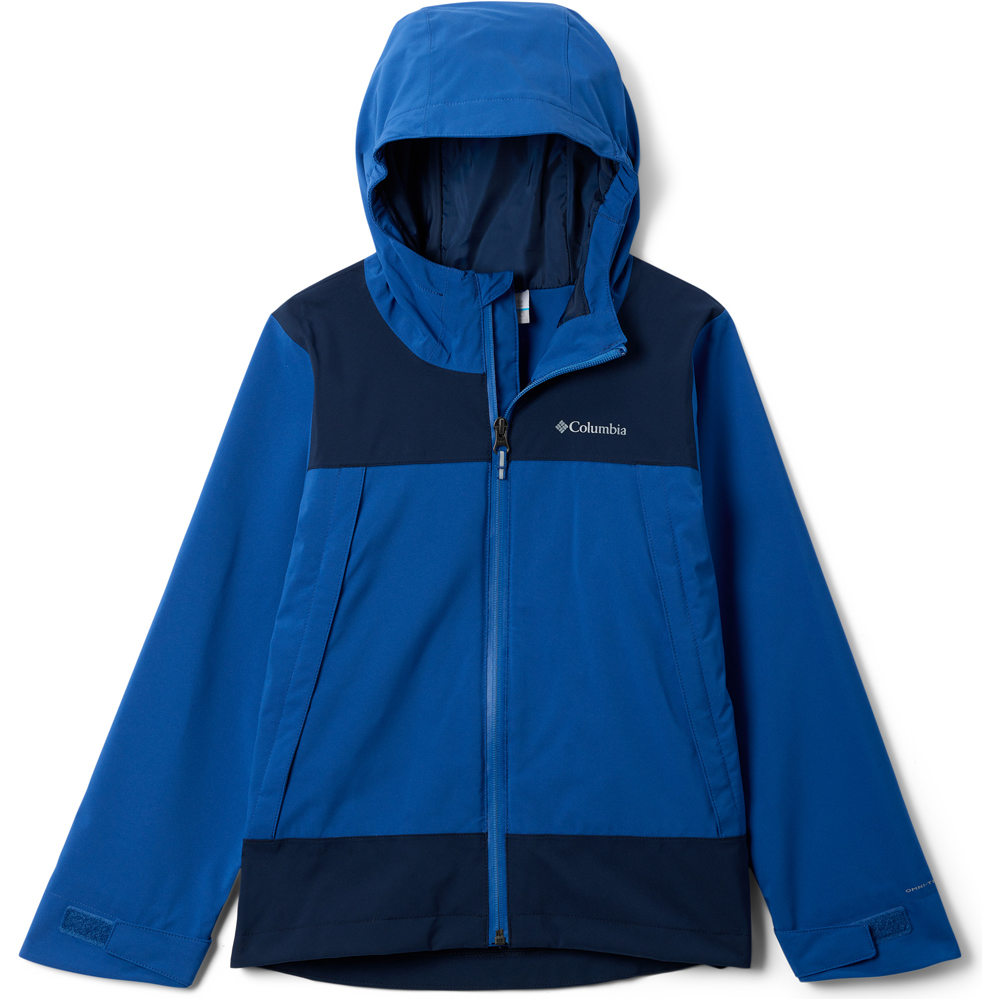 Columbia chaqueta impermeable niño Boulder Falls Jacket vista frontal