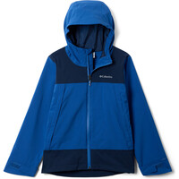 Columbia chaqueta impermeable niño Boulder Falls Jacket vista frontal