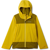 Columbia chaqueta impermeable niño Boulder Falls Jacket vista frontal