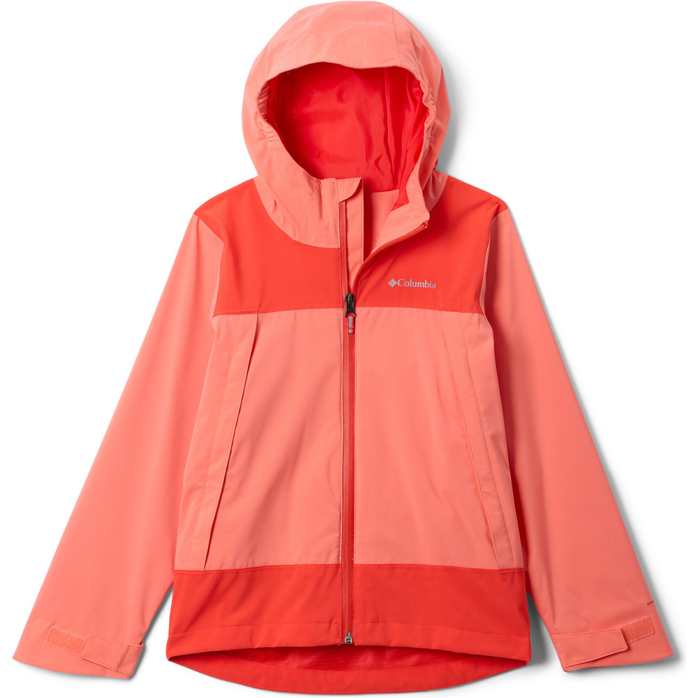 Columbia chaqueta impermeable niño Boulder Falls Jacket vista frontal