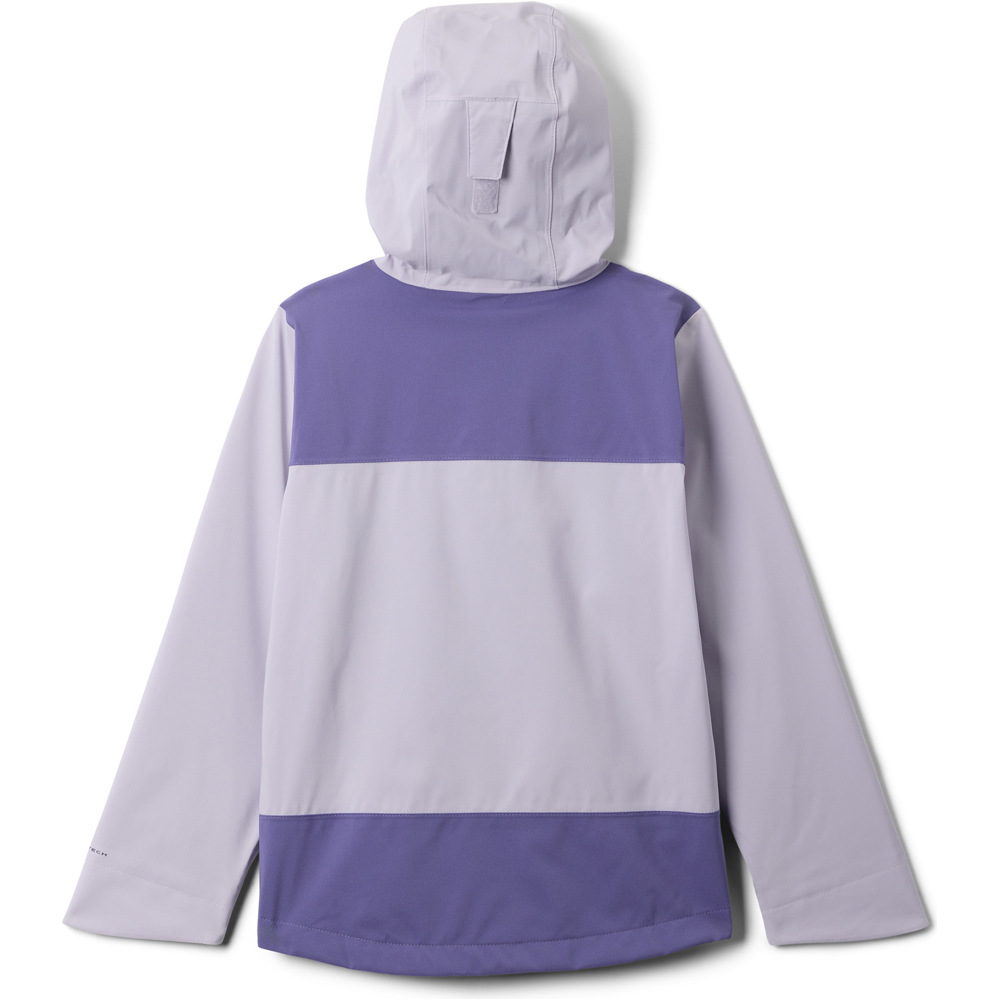 Columbia chaqueta impermeable niño Boulder Falls Jacket vista trasera