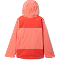 Columbia chaqueta impermeable niño Boulder Falls Jacket vista trasera